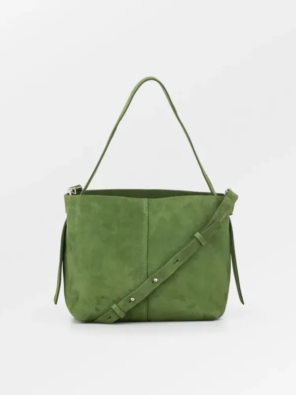 Suede Fraya Small Bag Banana Palm Green