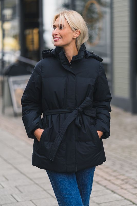 Nysne Down Puffer New Black 