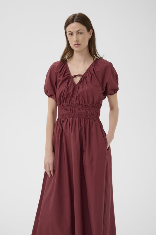 Bodilla Dress Burnt Russet 