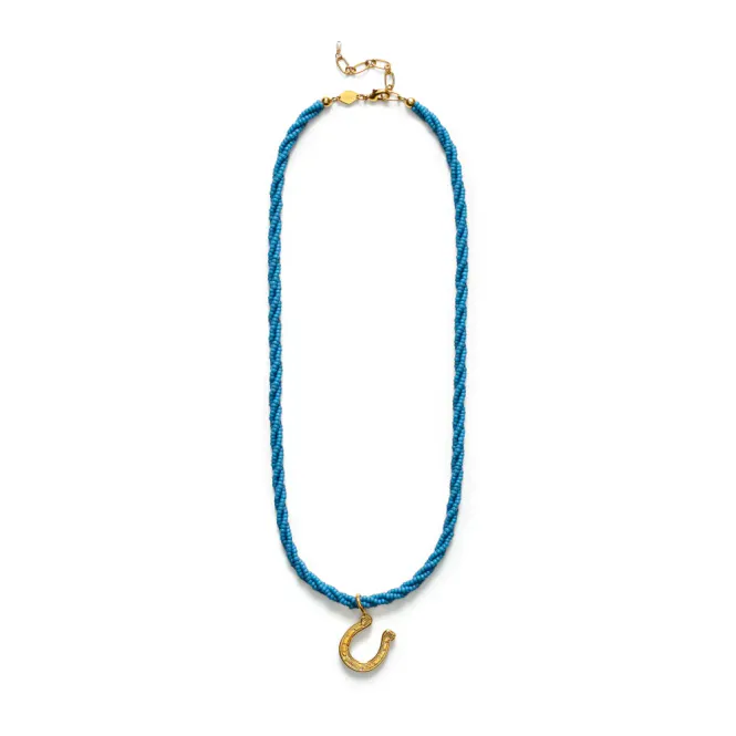 Hovedbilde Lady Luck Necklace Faded Denim 