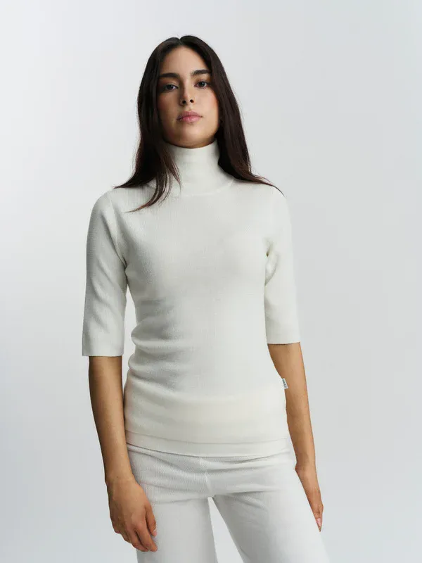 Melly Merino Tee White 