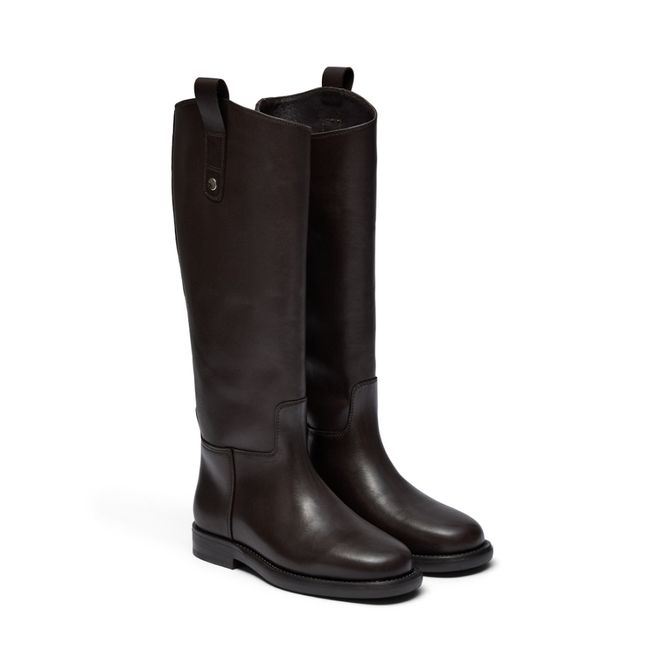 Hovedbilde Eline Leather Dark Brown 